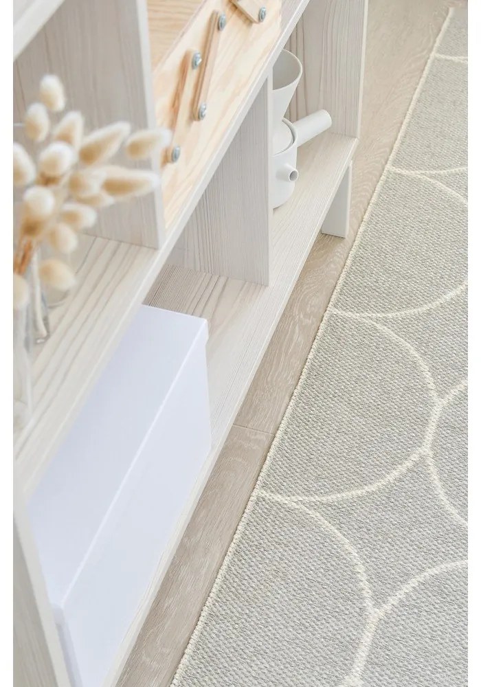 Krémový vnútorný a vonkajší behúň 70x200 cm Boo Linen – Pappelina