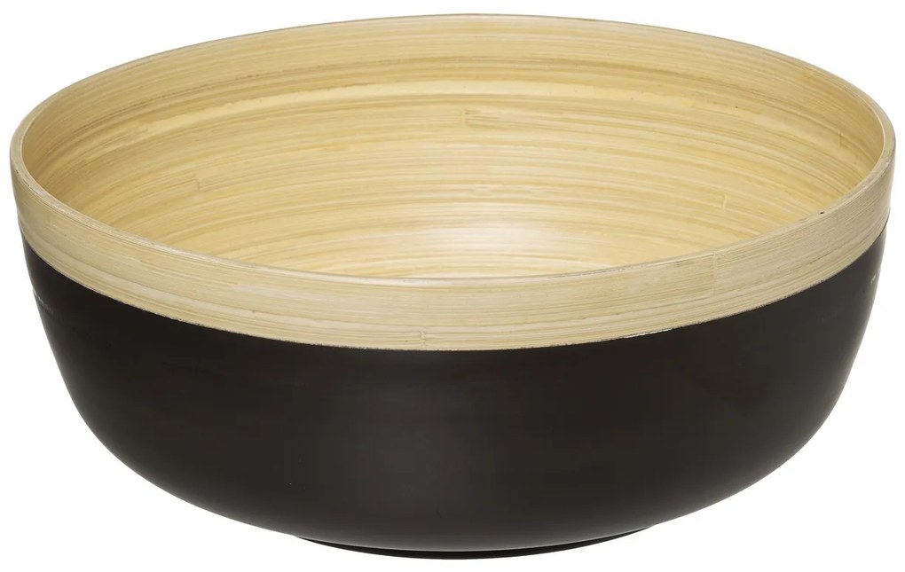 Drevená misa Bamb 5500 ml čierna