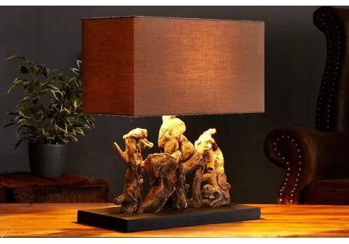 Stolová lampa 20694 Masív drevo-Komfort-nábytok