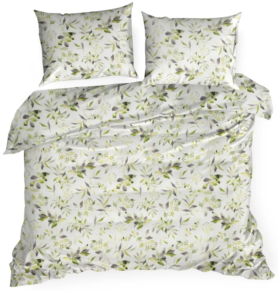 RENFORCÉ OBLIEČKY MILI 200X220 CM, 2 KS 70X80 CM LISTY