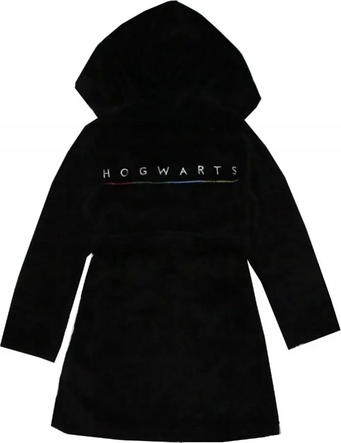 Detský / chlapčenský župan s kapucňou Harry Potter - Hogwarts, 116 / 122
