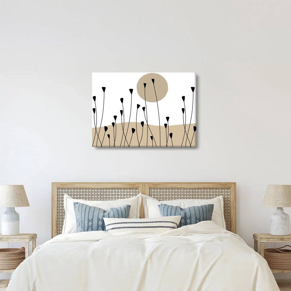 Obraz - Grafická lúka N⁰2 (70x50 cm)