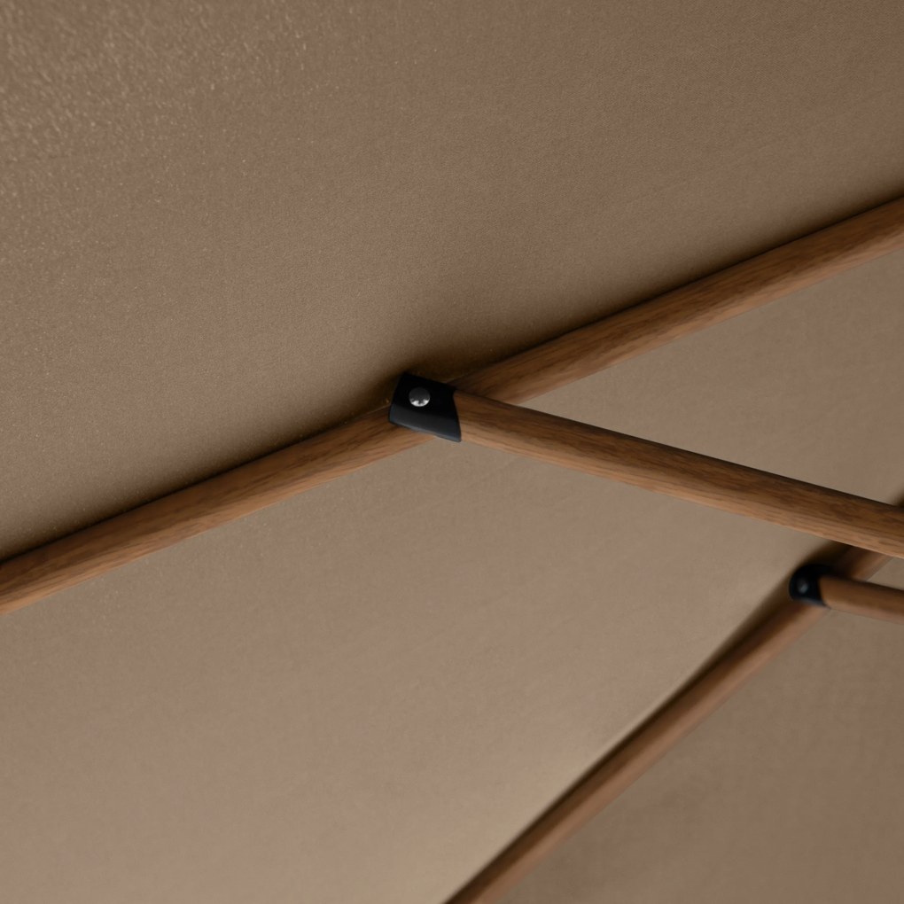 Doppler LIFE 305 cm - naklápací slnečník s kľukou