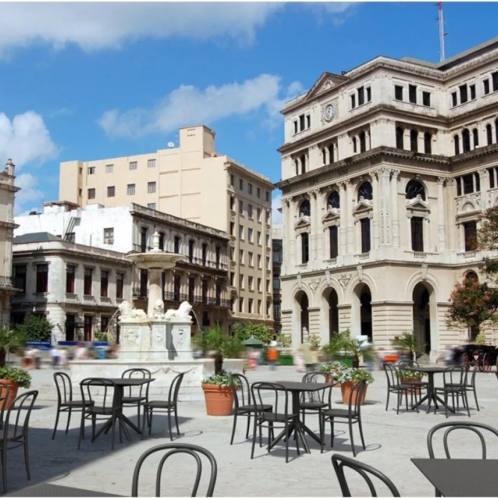 VICTOR záhradná stolička bez podrúčok black