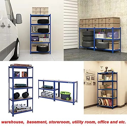 Policový regál SONGMICS 150 x 75 x 30 cm - GLR30Q