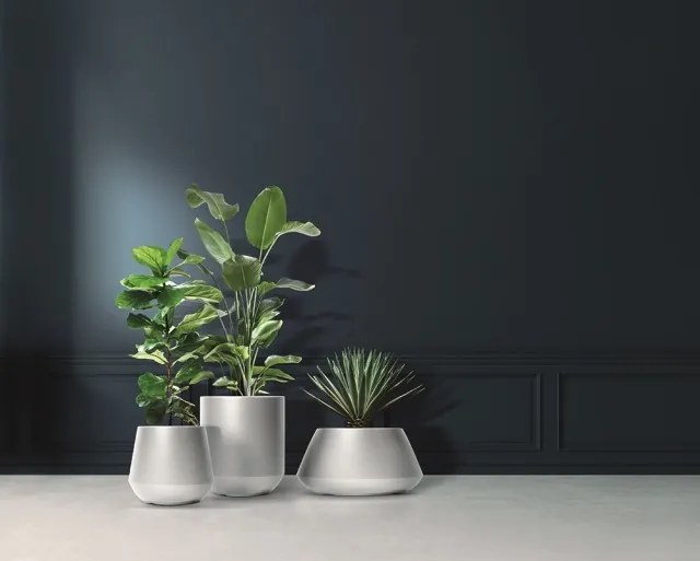 Kvetináč s vložkou HERO biely III