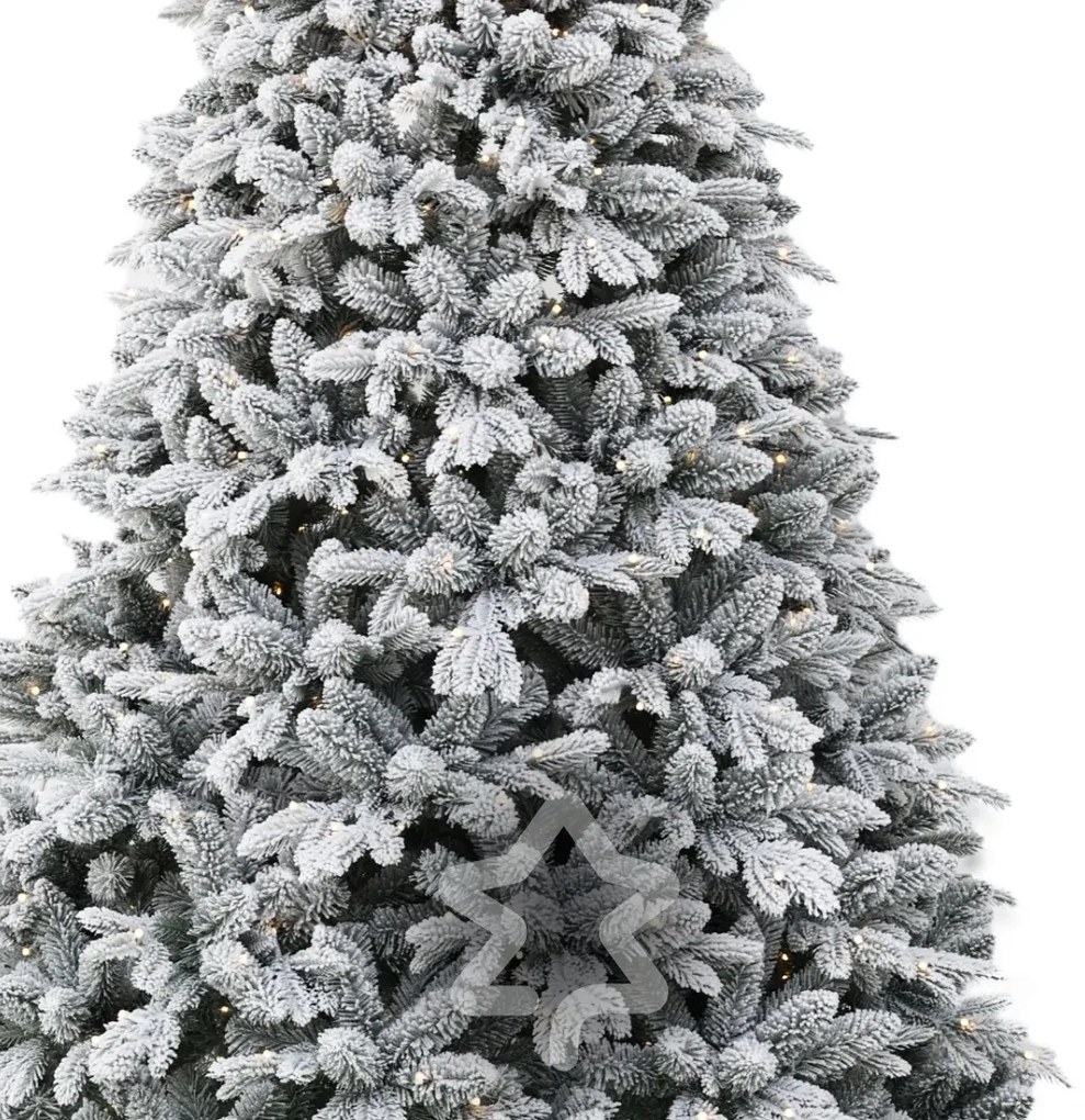 Smrek Biely 500 LED 210 cm