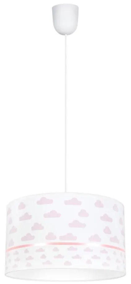 Detský luster PIKKI 1xE27/60W/230V ružová