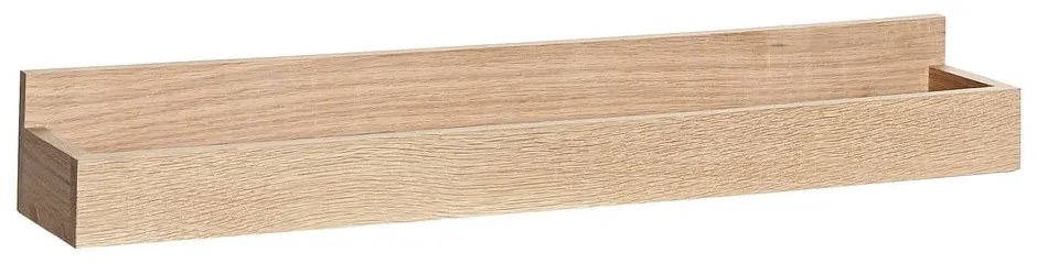 Polica na obrázky v dekore duba v prírodnej farbe 60 cm Folk – Hübsch
