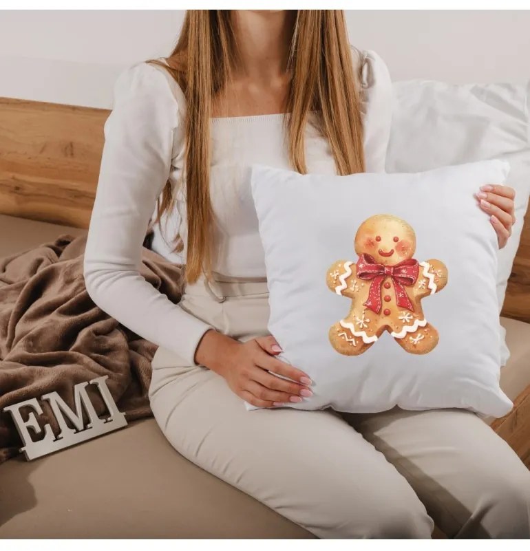 Vianočný vankúš Ginger 40x40 cm EMI