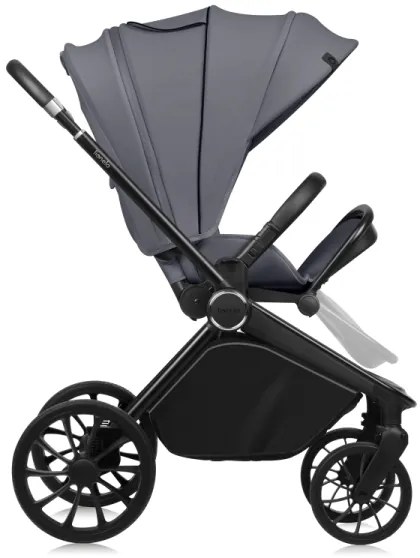 Lionelo - Športový kočík MIKA PLUS Sivý Kameň