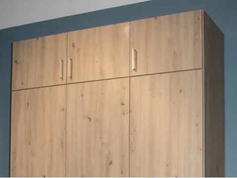 Nadstavec na skriňu Koski, 150 cm, dub artisan%