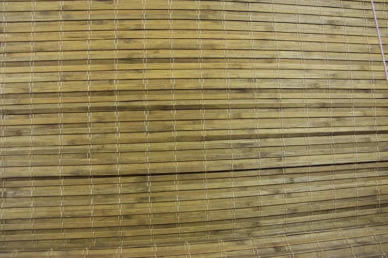 Bambusová zatemňovacia roleta - svetlohnedá (orech) Šírka rolety: 100 cm, Rozvin rolety: 150 cm
