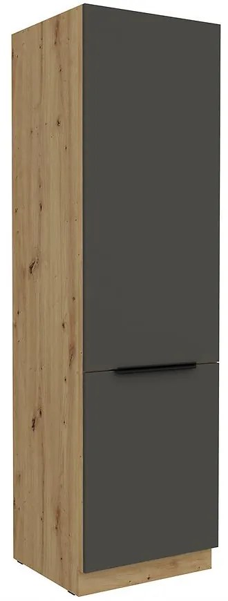 Kuchynská skrinka Aria-Gr/Ar Anti Fingerprint 60dk-210 2f