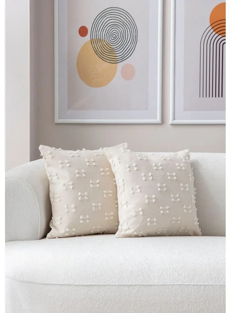 Obliečky na vankúše v súprave 2 ks 43x43 cm Tuffet – Mioli Decor