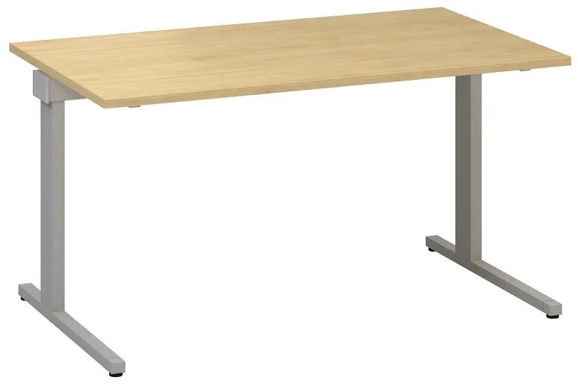 Stôl ProOffice C 80 x 140 cm, divoká hruška