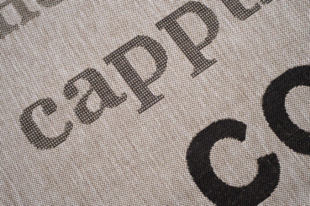 TA Koberec 20552 Strieborná / čierna Rozmer: 120x170 cm