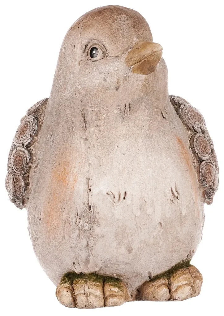 Záhradná dekorácia Vtáčik, 29 x 26 x 16 cm, Mgo