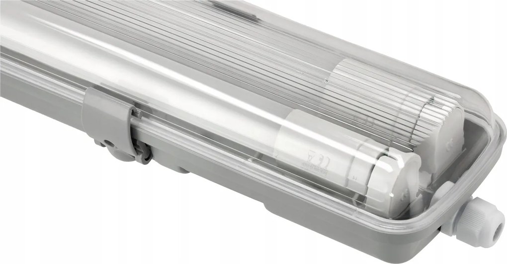 SADA 2x Hermetické svietidlo 120cm lampa + CW LED žiarivky