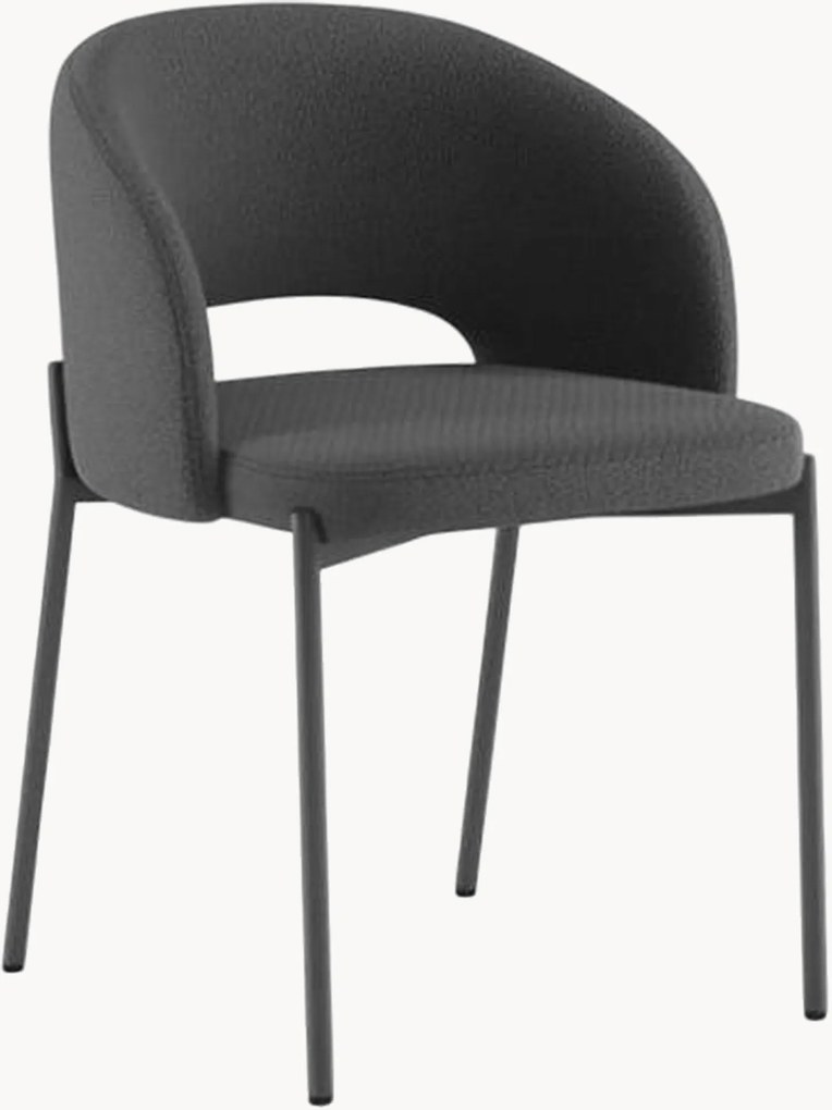 Čalúnené jedálenské stoličky Greta, 2 ks