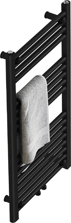 BPS-koupelny Kúpeľňový radiátor CORSO BL 2 50x90 cm, čierny