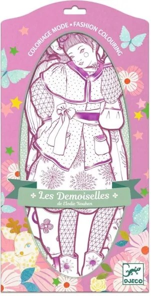 Djeco Veľké omaľovánky Rosemary a priateľky