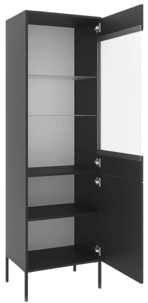 PROXIMA.store - Glamourová vitrína SOFT FARBA: biela