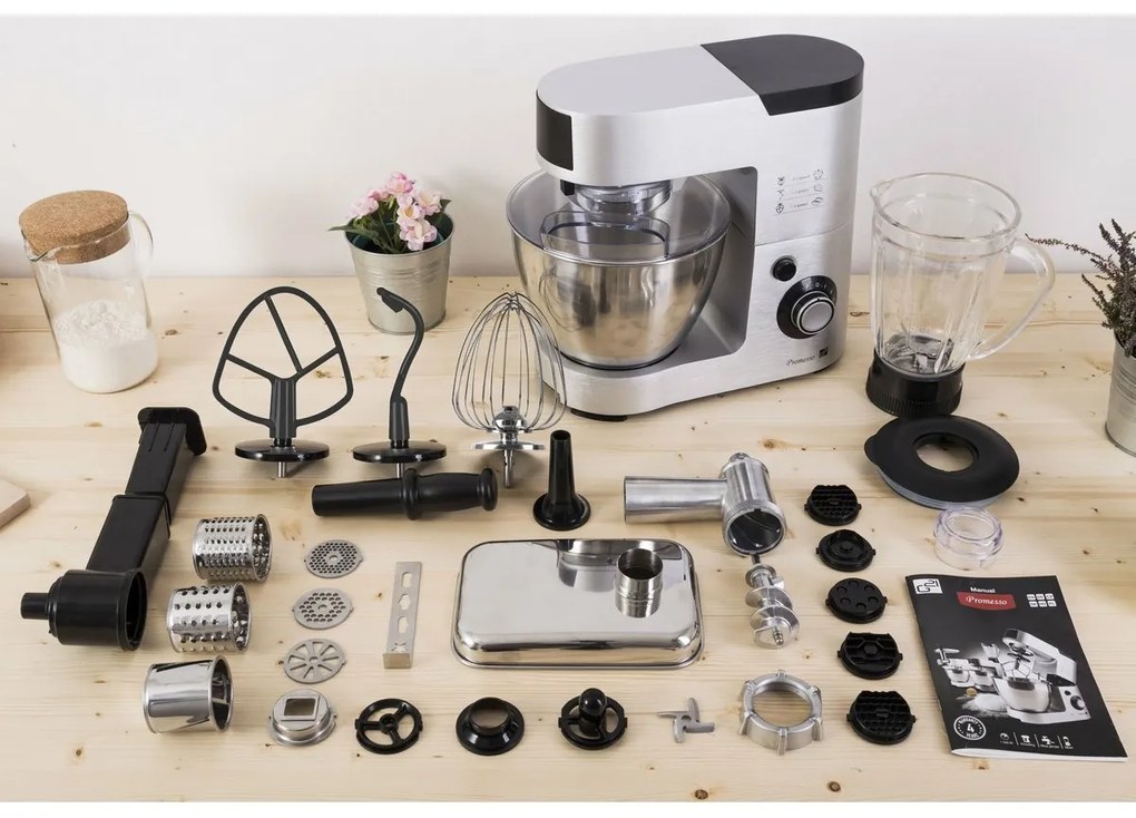 G21 Promesso hliníkový kuchynský robot