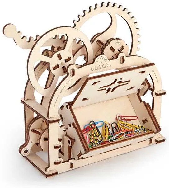 Ugears 3D puzzle Mechanická krabička 61 ks