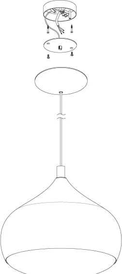 Eglo 98047 - LED RGBW Stmievateľný luster na lanku COMBA-C LED/18W/230V BT