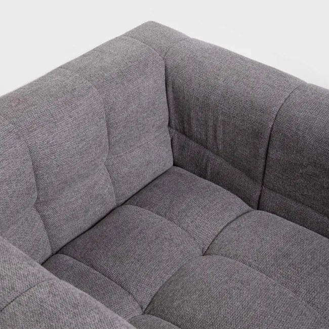 Kreslo BISKOTO sivé 710728