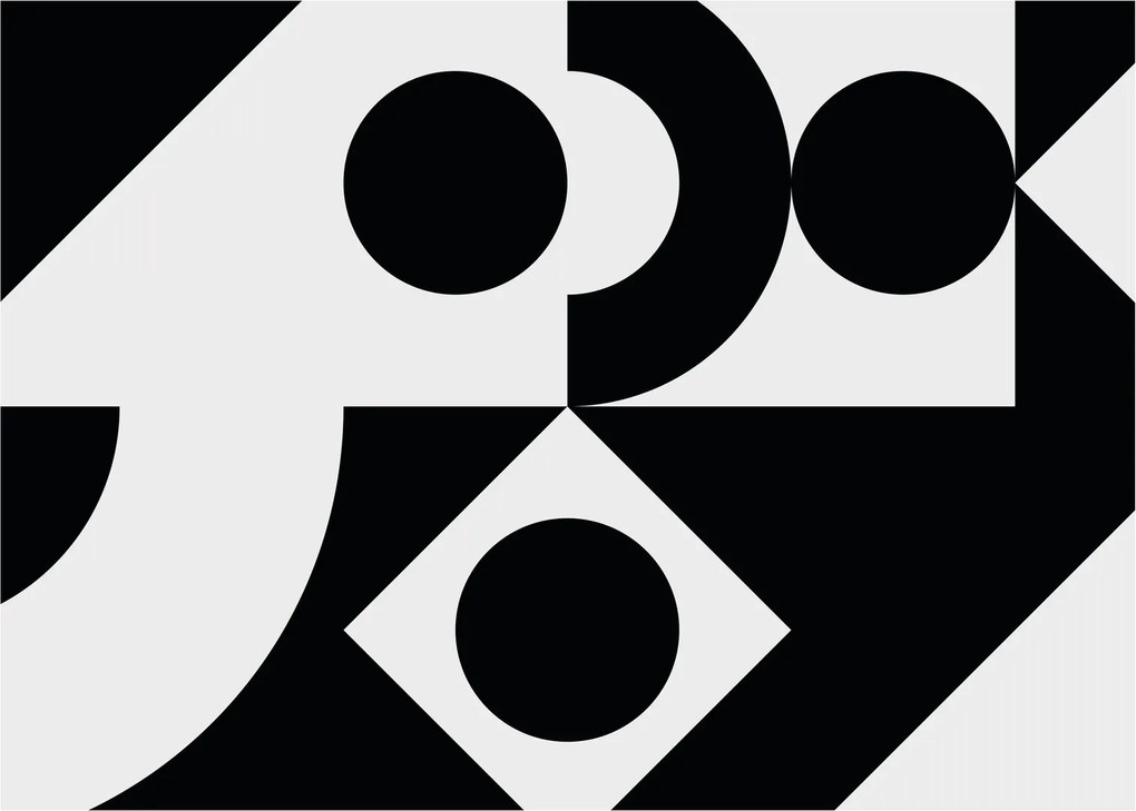 Obraz - Geometrická abstrakcia N⁰1 (70x50 cm)