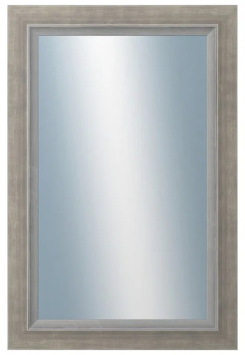 DANTIK - Zrkadlo v rámu, rozmer s rámom 40x60 cm z lišty AMALFI šedá (3113)