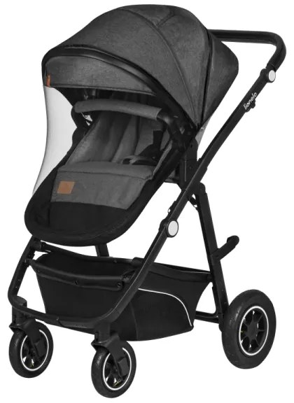 Lionelo - Kombinovaný kočík 3v1 BIANKA Grey Stone