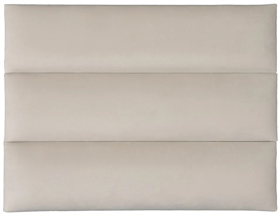 Čalúnený nástenný panel FRAME PAROS 15x90 cm Farba: Krémová