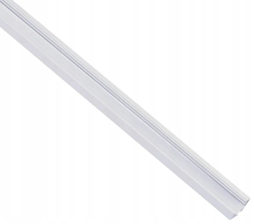 BERGE LED hliníkový profil rohový 1m biely - sada