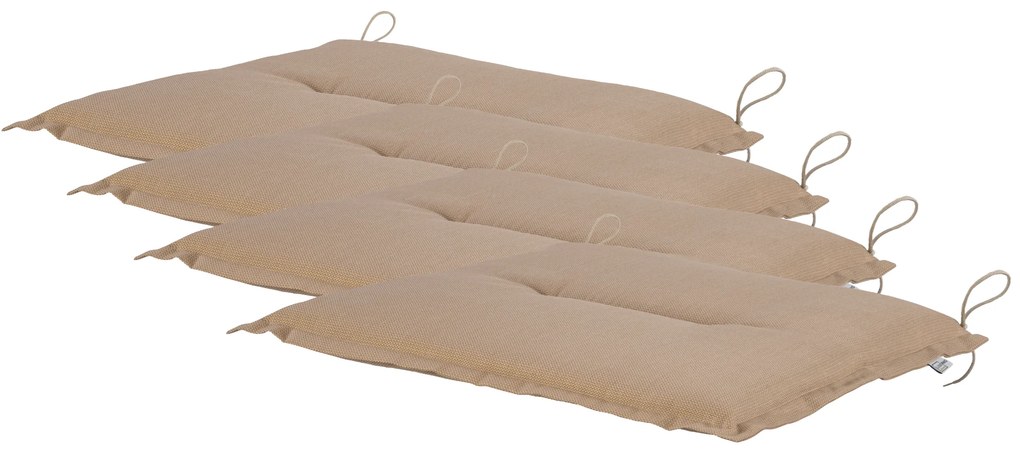 Livarno home Podsedák Houston, béžová, 4 kusy  (800008805)
