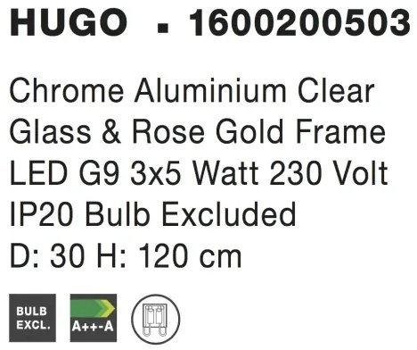 Retro luster Hugo A 30 Číra
