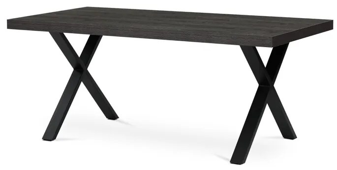 Autronic BONTEC Jedálenský stôl 180x90cm, lamino, sivý dub, HT-R5316 GREY Farba: Šedá