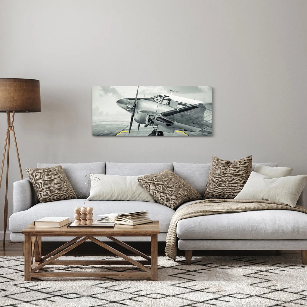 Obraz - Lietadlo (120x50 cm)