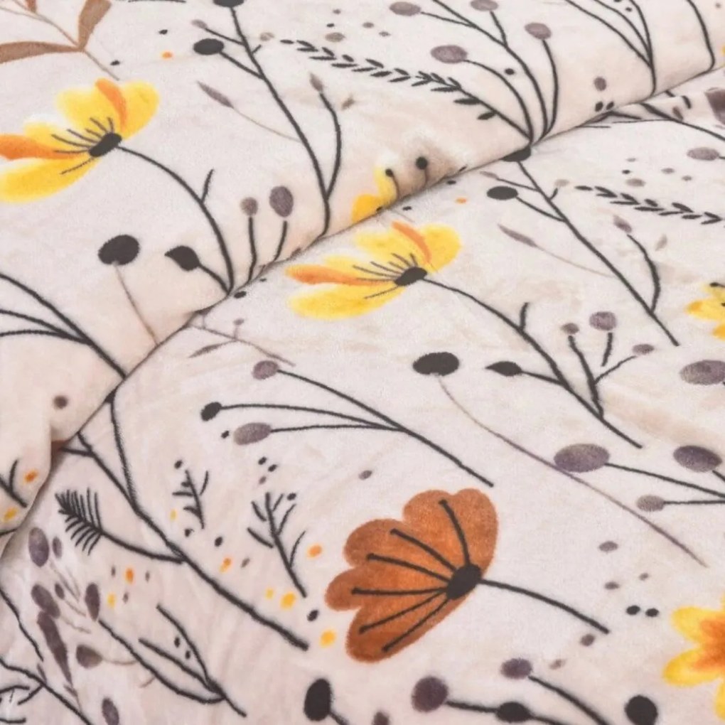 Mikroplyšové obliečky Valentino 200x140cm+90x70cm TiaHome