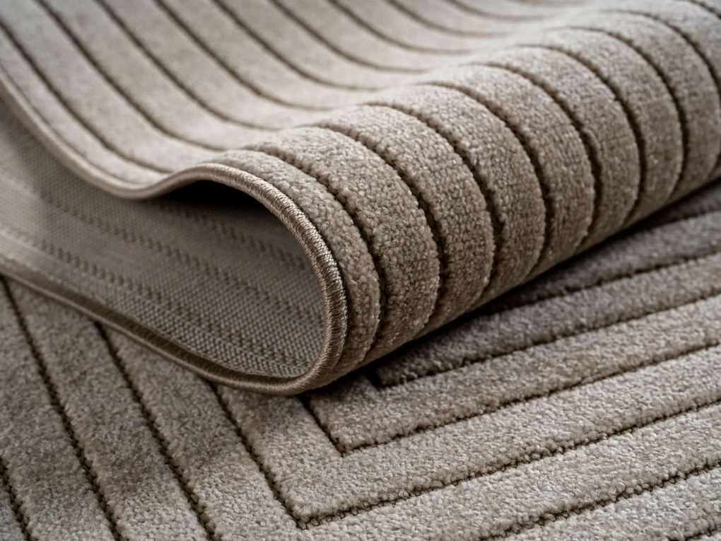 Ayyildiz, Kusový koberec Nova 1202 beige - na von aj na doma, 200x290, béžová, chodba / predsieň