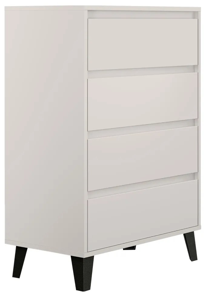 Komoda BOGAN 4S70, biela