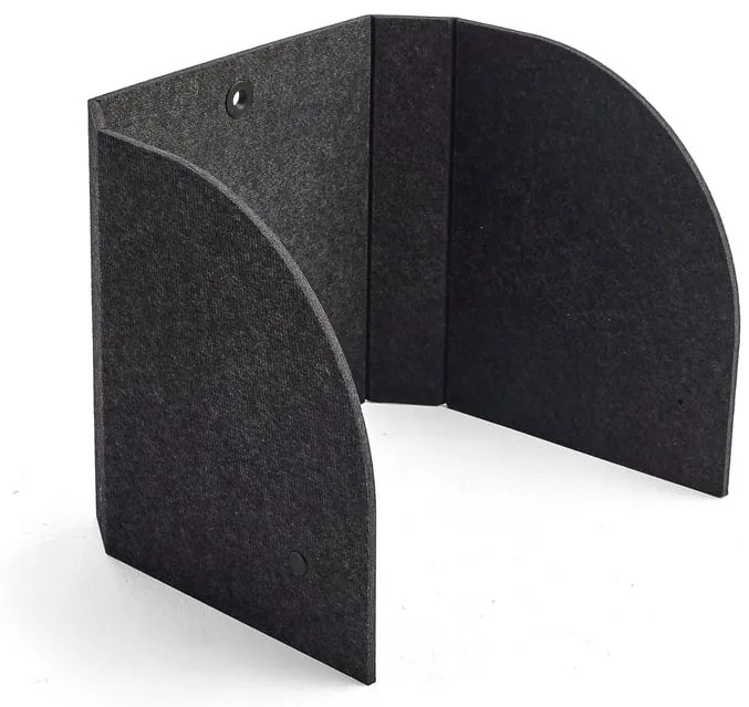 Stolový paraván FILTER, šedý