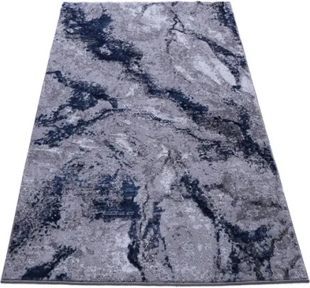 Koberec HOME 351 sivý / modrý