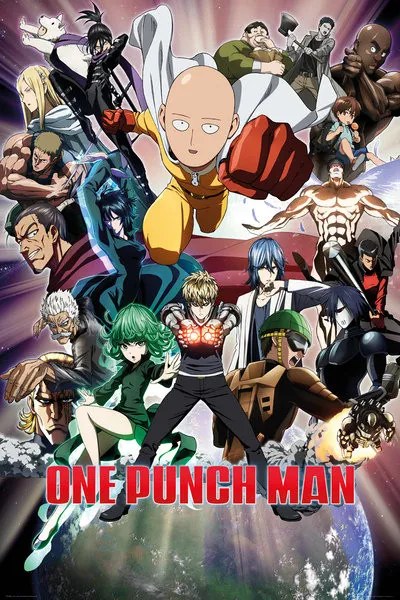 Plagát, Obraz - One Punch Man - Collage