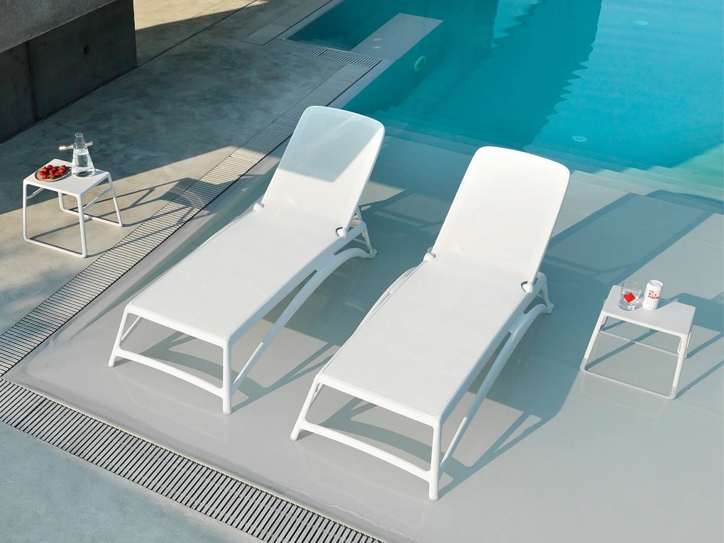 Pop stôl 44x40 cm Bianco