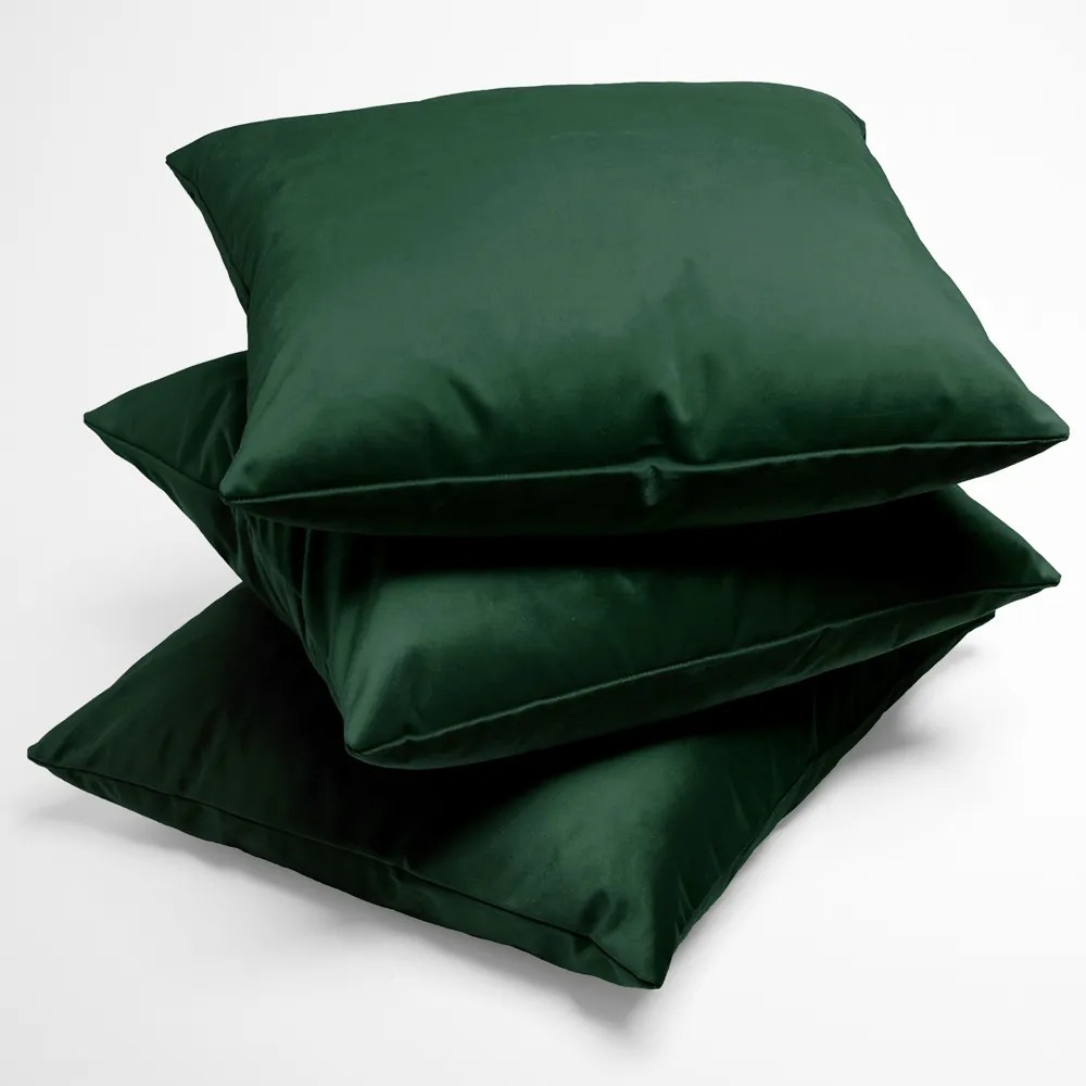 Biante Zamatová obliečka na vankúš Velvet Prémium SVP-012 Zelená 50 x 70 cm