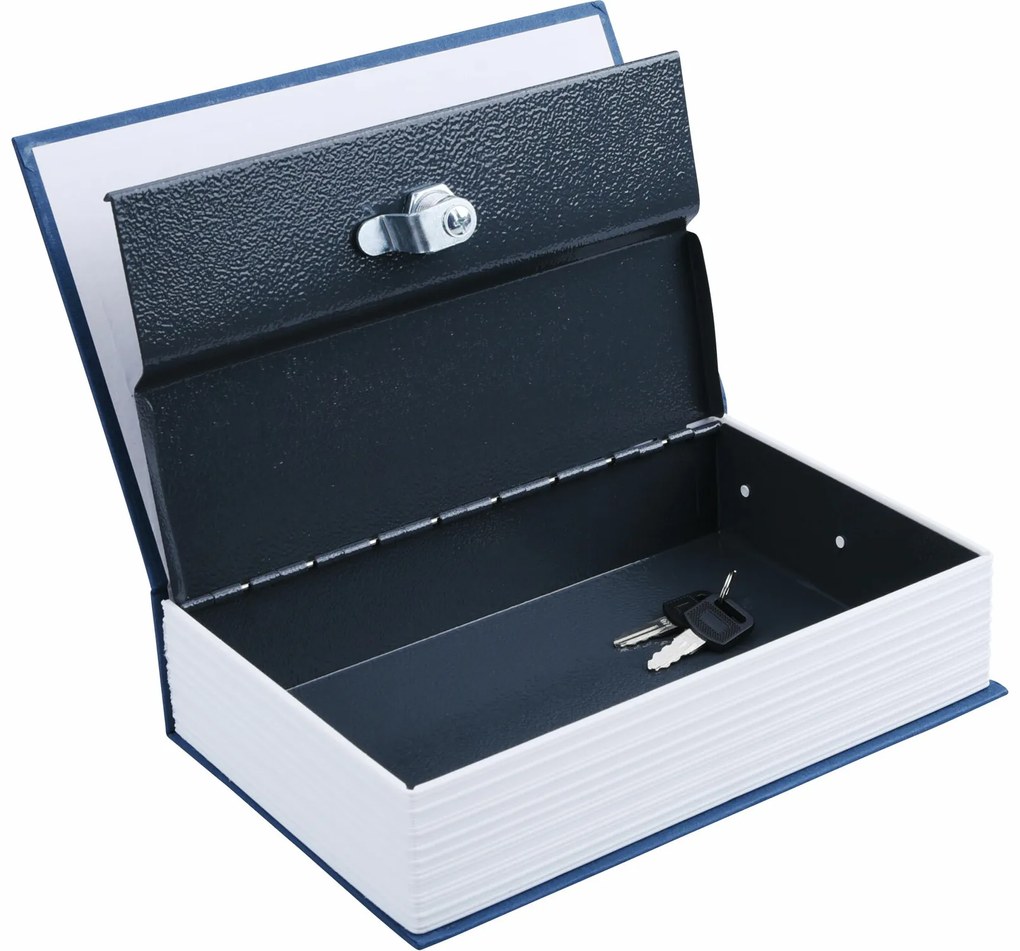 Pokladnička - kniha, 180x115x54mm, 2x kľúč, EXTOL CRAFT rozmer: 245x155x55mm