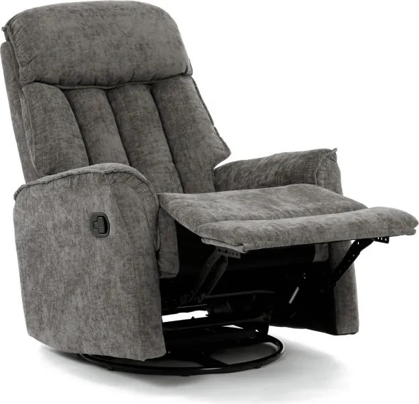 Polohovacie kreslo sivé TV-H9327 GREY2